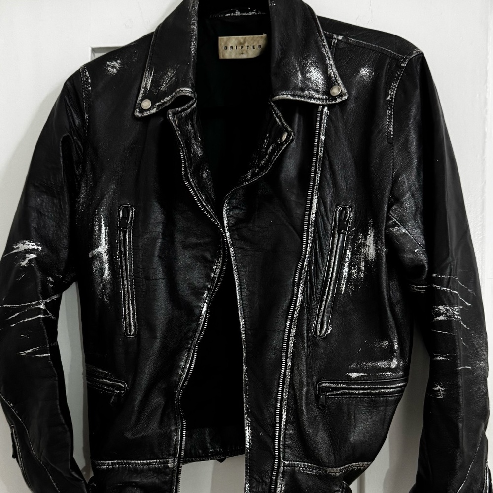 Women's Drifter Leather Jacket Small
